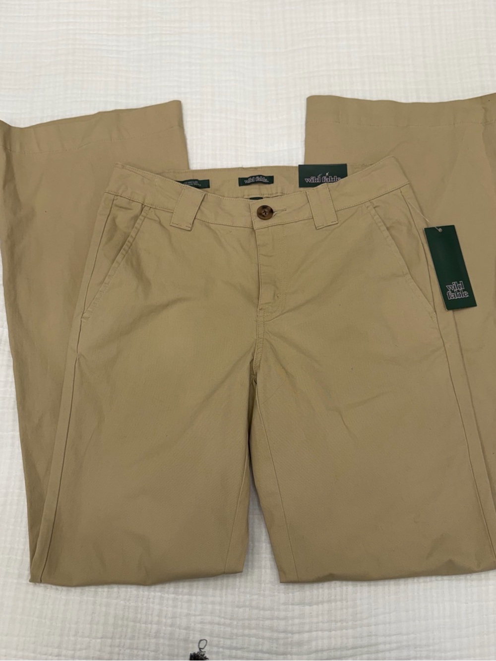 wild fable low rise flare khaki pants